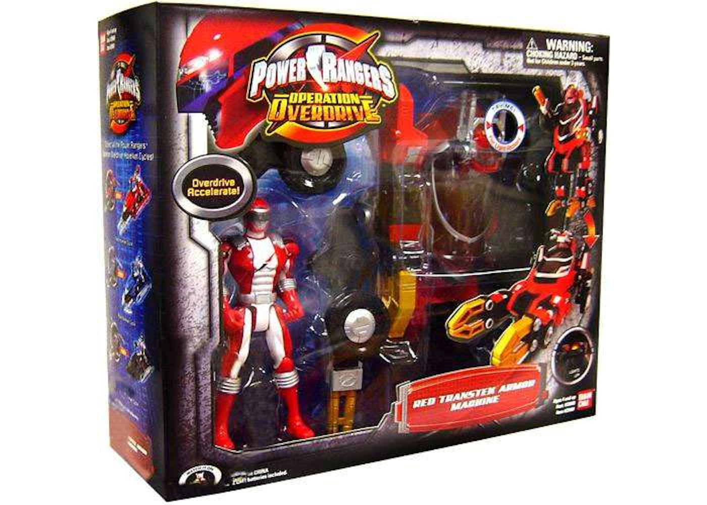 Power Rangers Operation Overdrive Red Ranger 2 NEW Power Rangers,