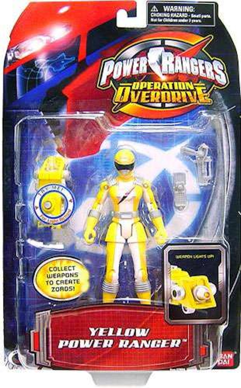 power rangers operation overdrive action figures