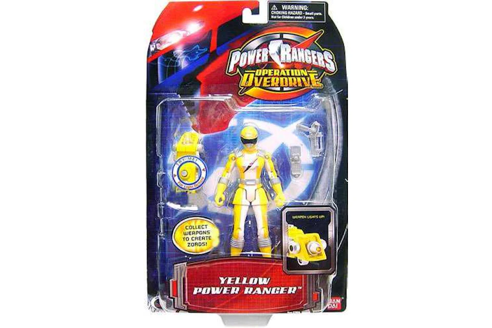 Bandai America Power Rangers Operation Overdrive Yellow Power Ranger Action Figure