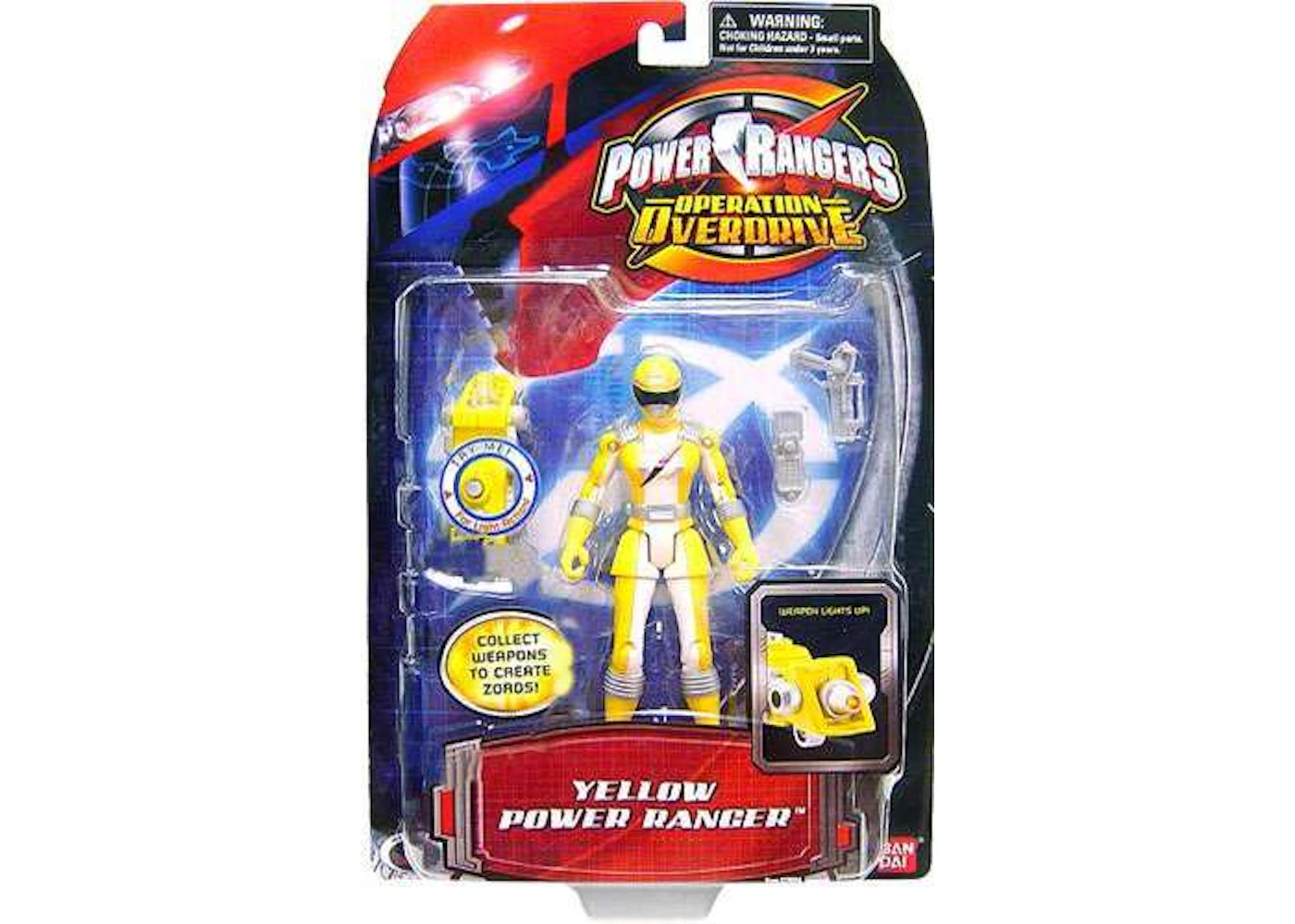 Power Rangers Operation Overdrive Yellow Ranger