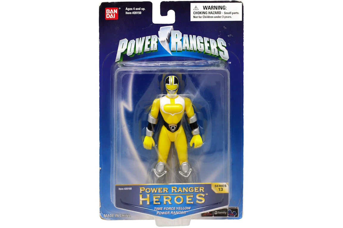 Bandai America Power Rangers Power Ranger Heroes Series 13 Time Force Yellow Ranger Action Figure