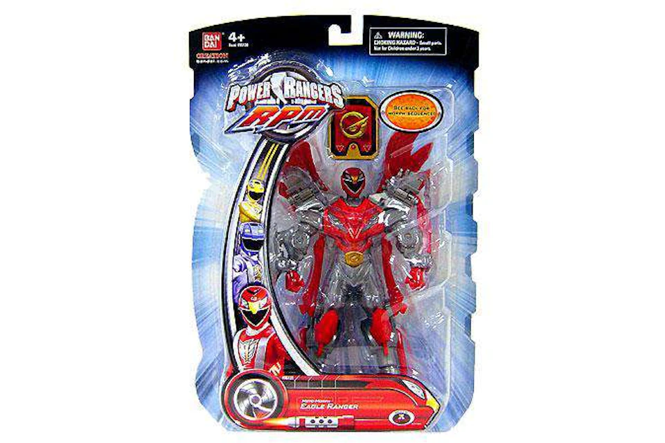 Bandai America Power Rangers RPM Moto Morph Eagle Ranger Action Figure