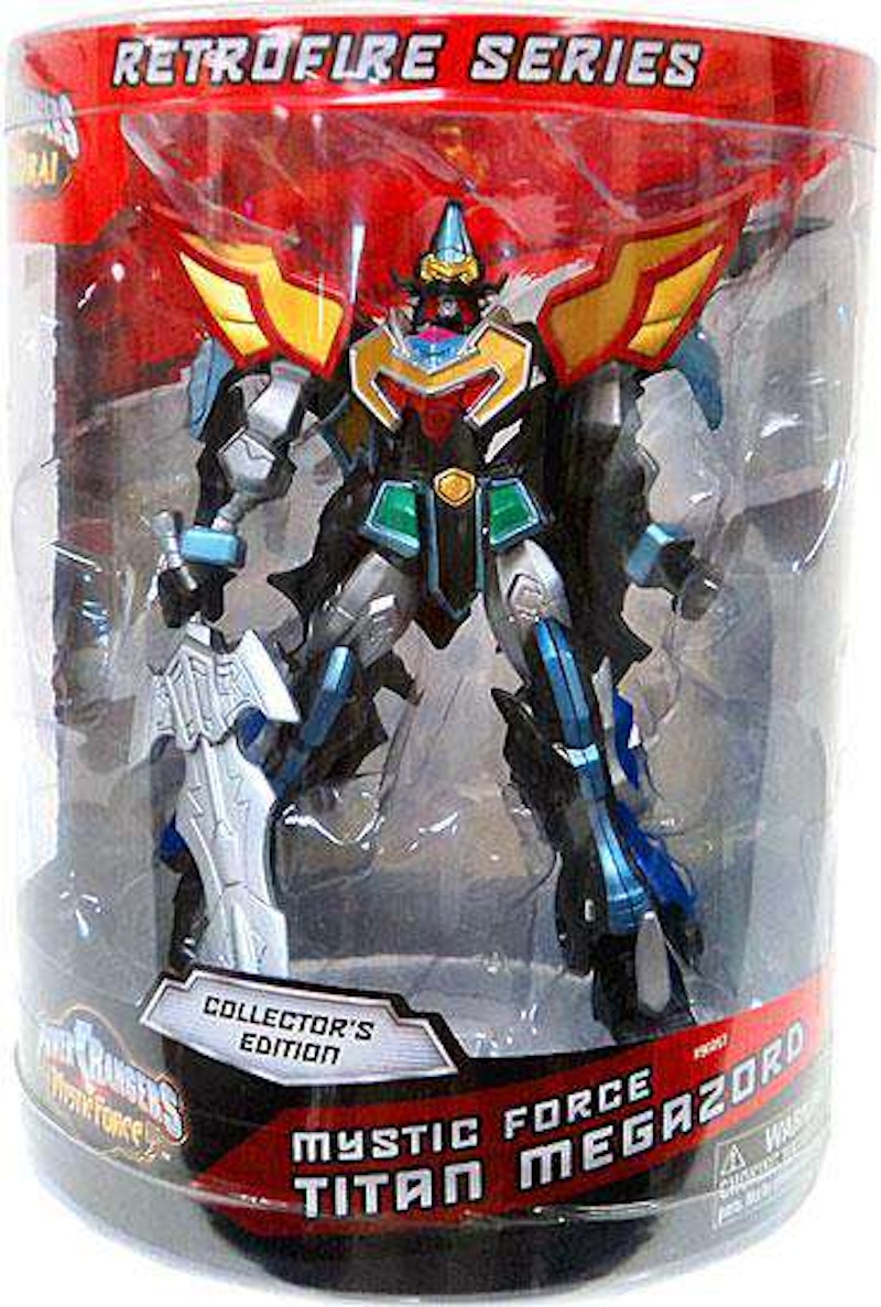 Power rangers mystic hot sale force megazord toys