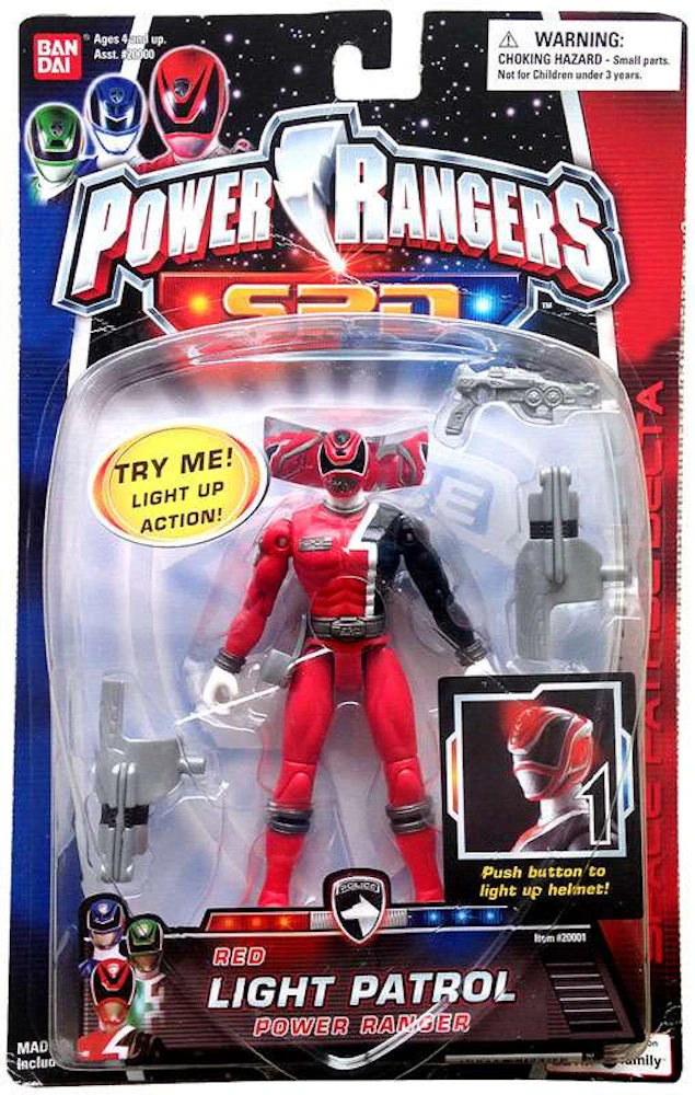 Bandai America Power Rangers Red Light Patrol Power Ranger Figure - US