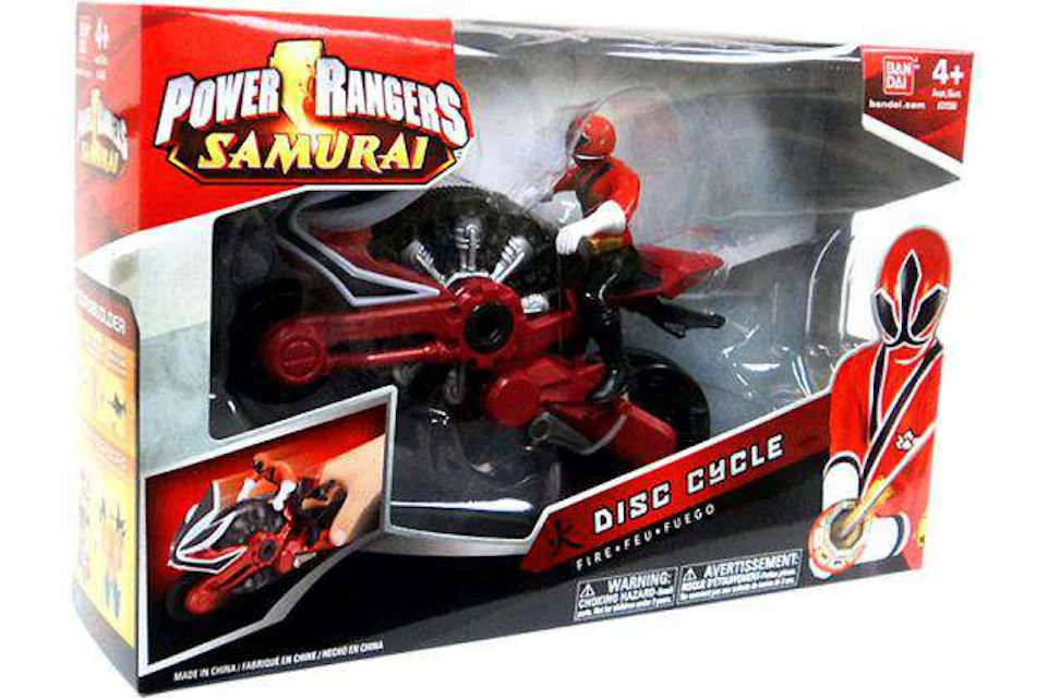 Bandai America Power Rangers Samurai Disc Cycle Fire Action Figure