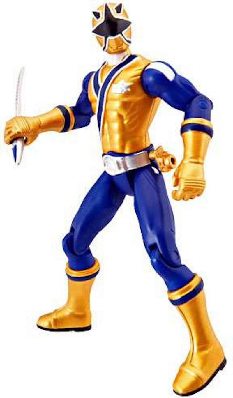 Figurine articulée Bandai America Power Rangers Samurai Ranger Light de ...