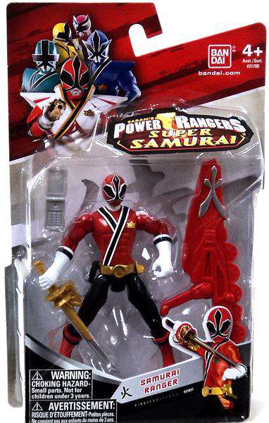 Power rangers super shop samurai action figures