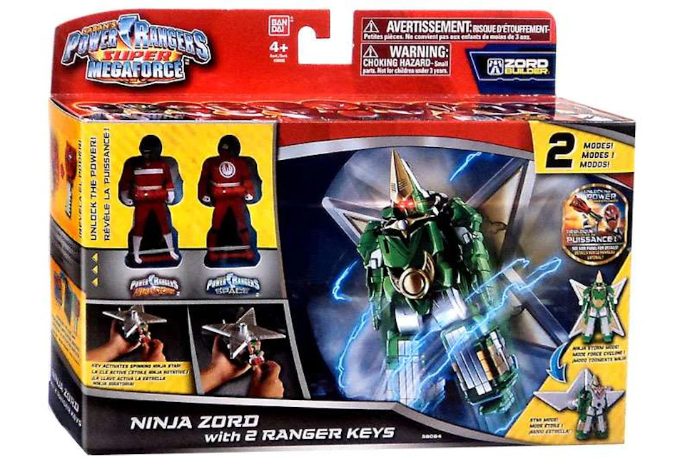 Bandai America Power Rangers Zord Builder Ninja Zord with 2 Ranger Keys Walmart Exclusive Action Figure