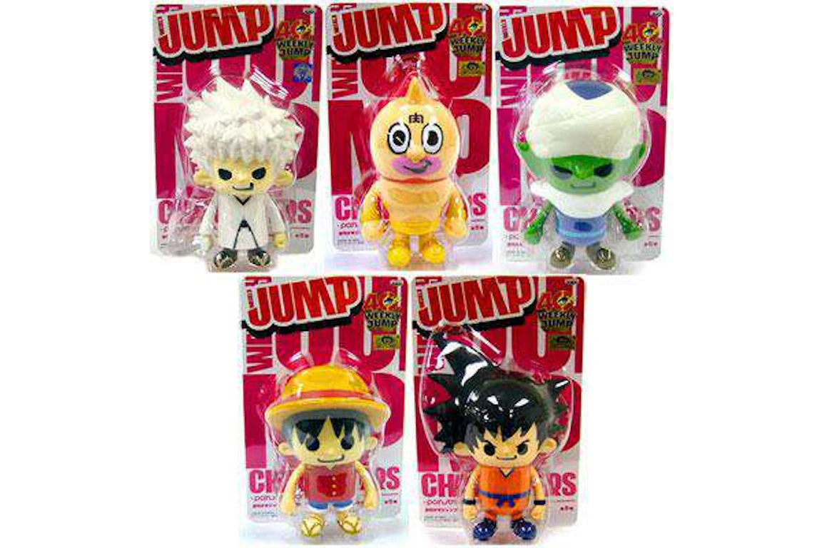 Bandai America Shonen Jump Weekly Jump Series 4 PVC Figures (Set of 5)