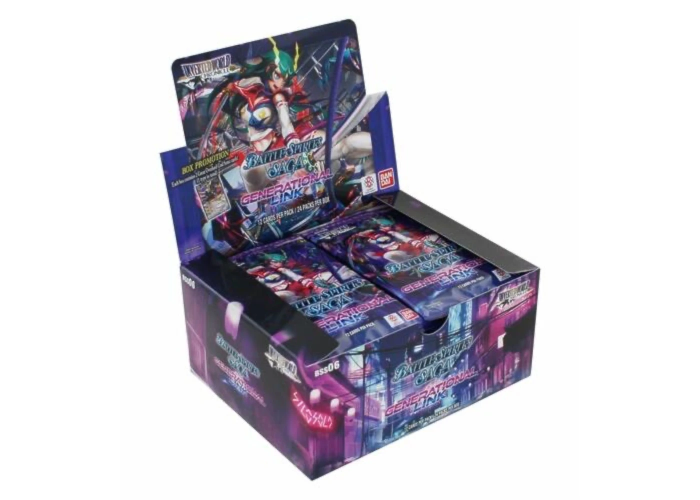 Bandai Battle Spirits Saga Generational Link Booster Box - US Bandai Battle Spirits Saga Generational Link Booster Box - US