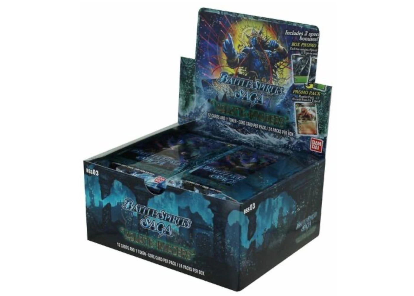 Bandai Battle Spirits Saga Set 03 - Aquatic Invaders Booster Box - US Bandai Battle Spirits Saga Set 03 - Aquatic Invaders Booster Box - US