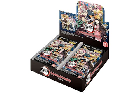Bandai Demon Slayer Stained Glass Card Booster Box (Japanese) - US Bandai Demon Slayer Stained Glass Card Booster Box (Japanese) - US