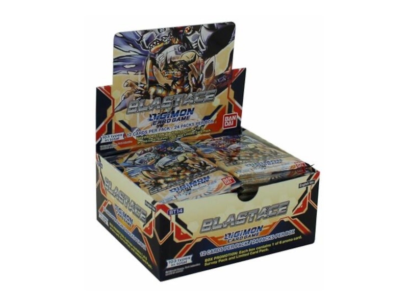 Juego de cartas Bandai Digimon Blast Ace Booster Box - MX