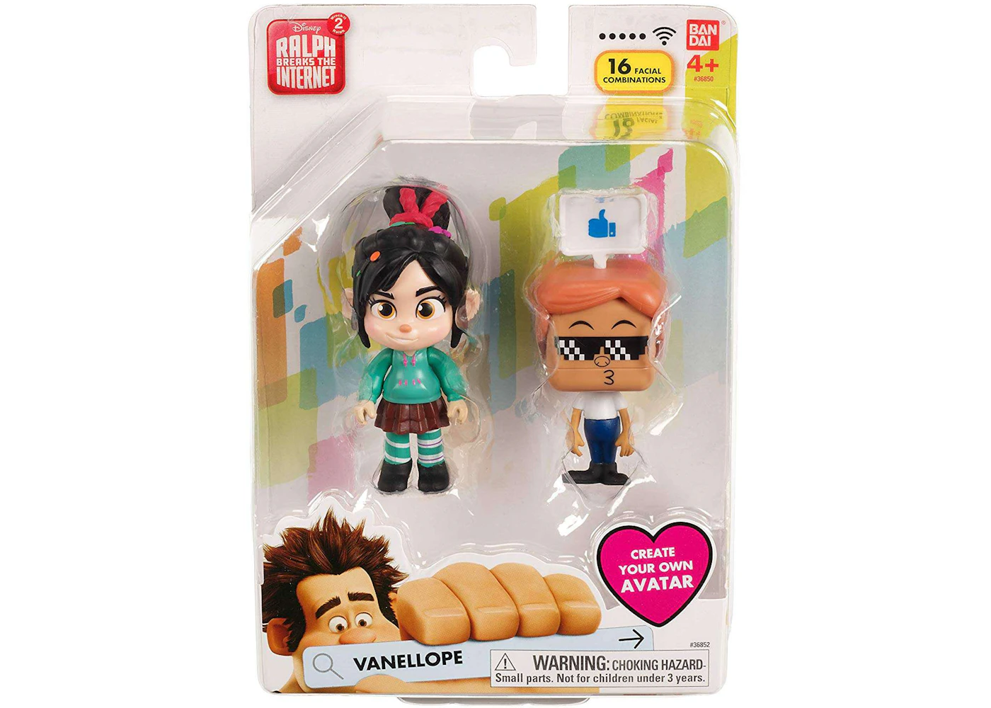 Bandai Disney Wreck-It Ralph 2: Ralph Breaks the Internet Vanellope ...