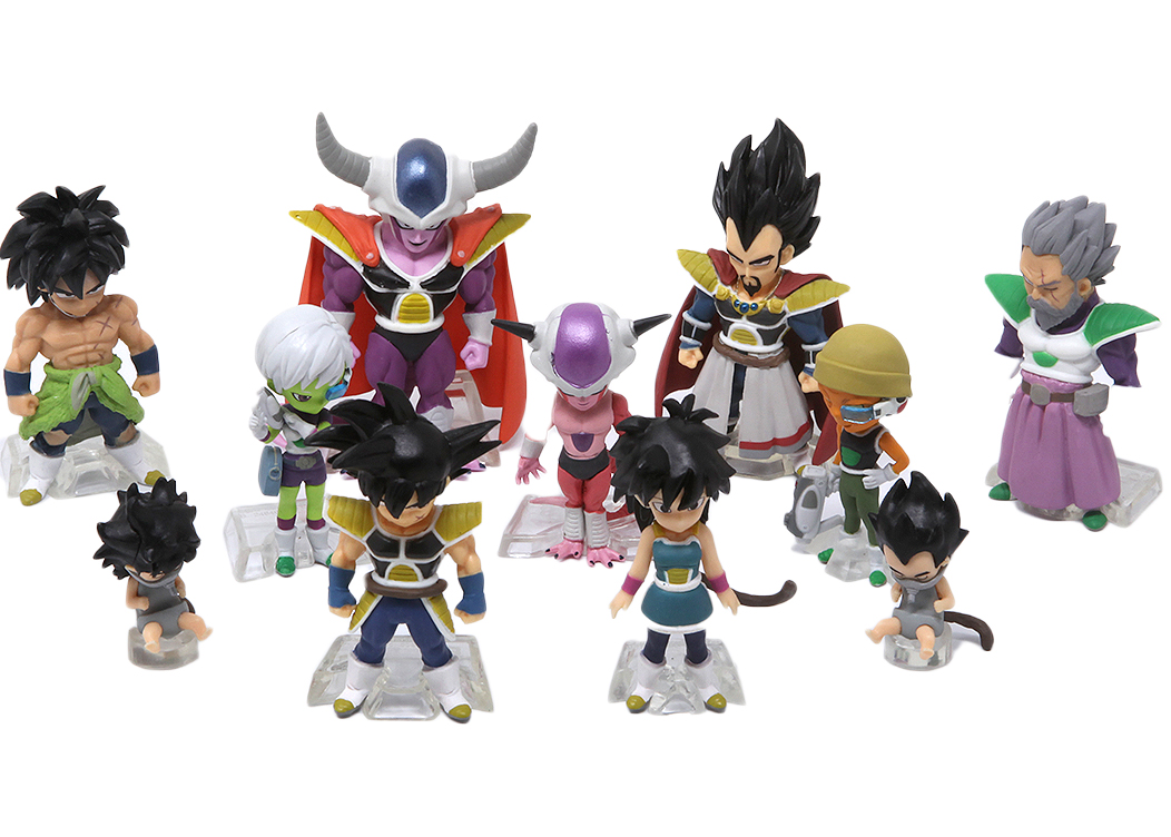 Bandai Dragon Ball Super Broly Adverge Premium Set Of 11 Action Figures  Multi