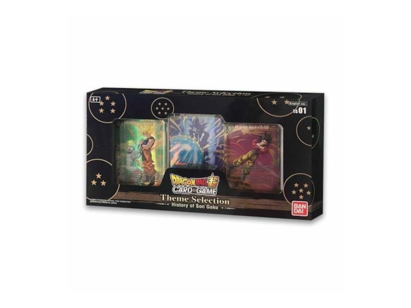 bardock dragon ball super card game FS09-08 SR☆ Son Goku/Bardock [Dragon Ball Legends Gold Stamp] (2025) main image 0