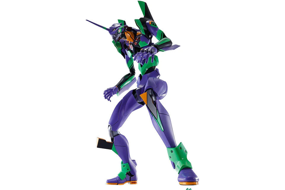 Bandai Dynaction Rebuild of Evangelion Multipurpose Humanoid Decisive Weapon Evangelion Test Type-01 Action Figure Purple