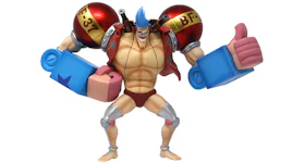 Bandai Figuarts Zero One Piece Cyborg Franky Action Figure Tan