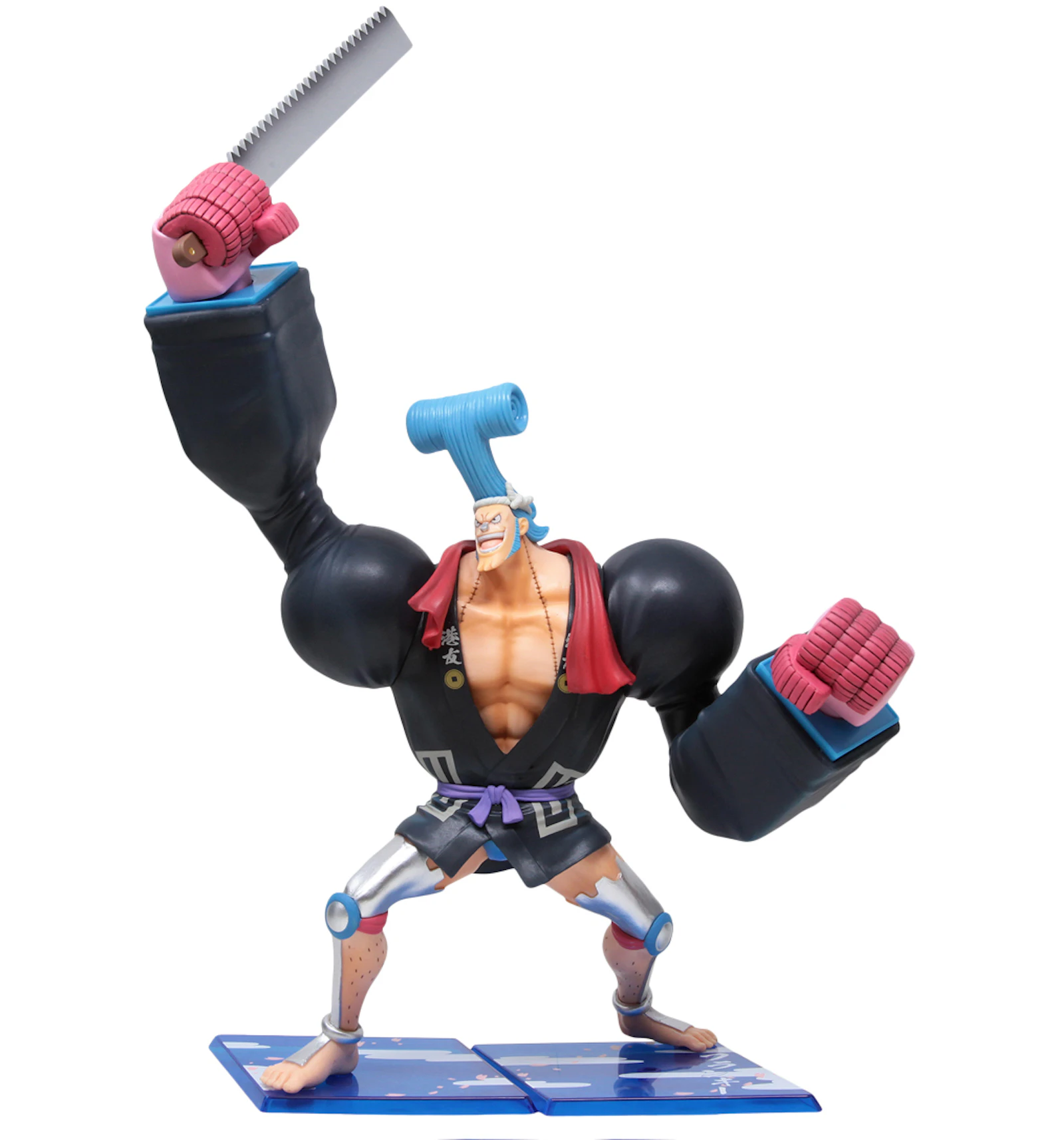 Bandai Figuarts Zero One Piece Franky Franosuke Action Figure Navy Us Bandai Figuarts Zero One Piece Franky Franosuke Action Figure Navy Us