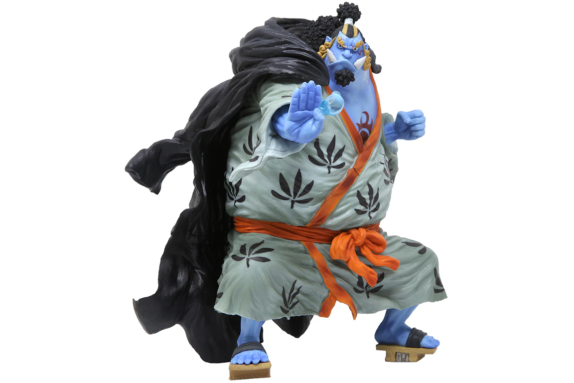 Bandai Figuarts Zero One Piece Knight of the Sea Jinbe Action Figure Blue