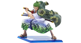 Bandai Figuarts Zero One Piece Roronoa Zoro Zorojuro Action Figure Green