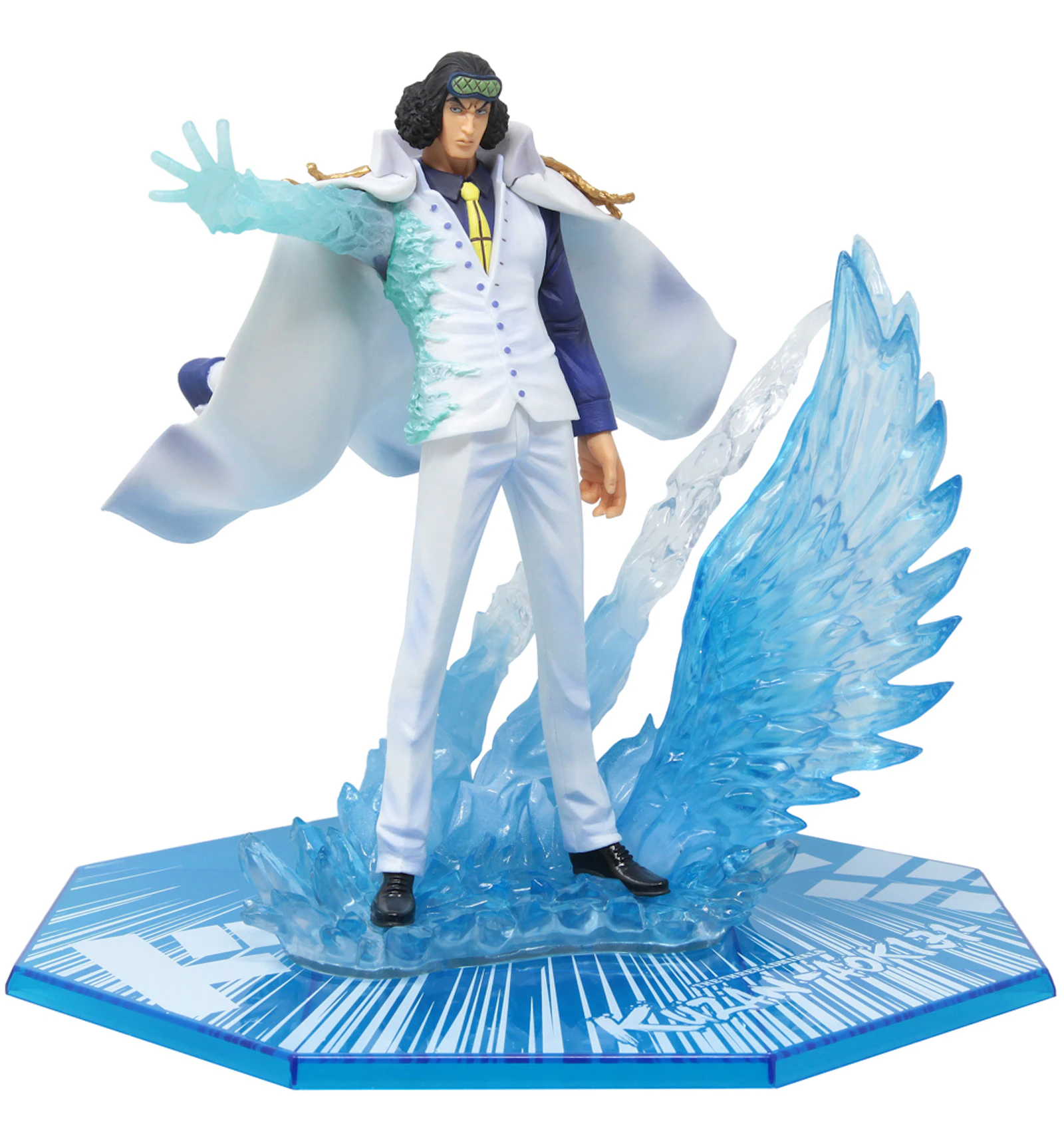 Bandai Figuarts Zero One Piece The Three Admirals Kuzan Aokiji Action Figure White Jp Bandai Figuarts Zero One Piece The Three Admirals Kuzan Aokiji Action Figure White Jp