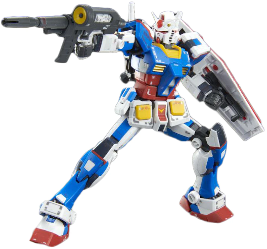 Bandai Gundam Rg 1 144 Rx 78 2 Gundam Team Bright Custom Model Kit Action Figure Fw21