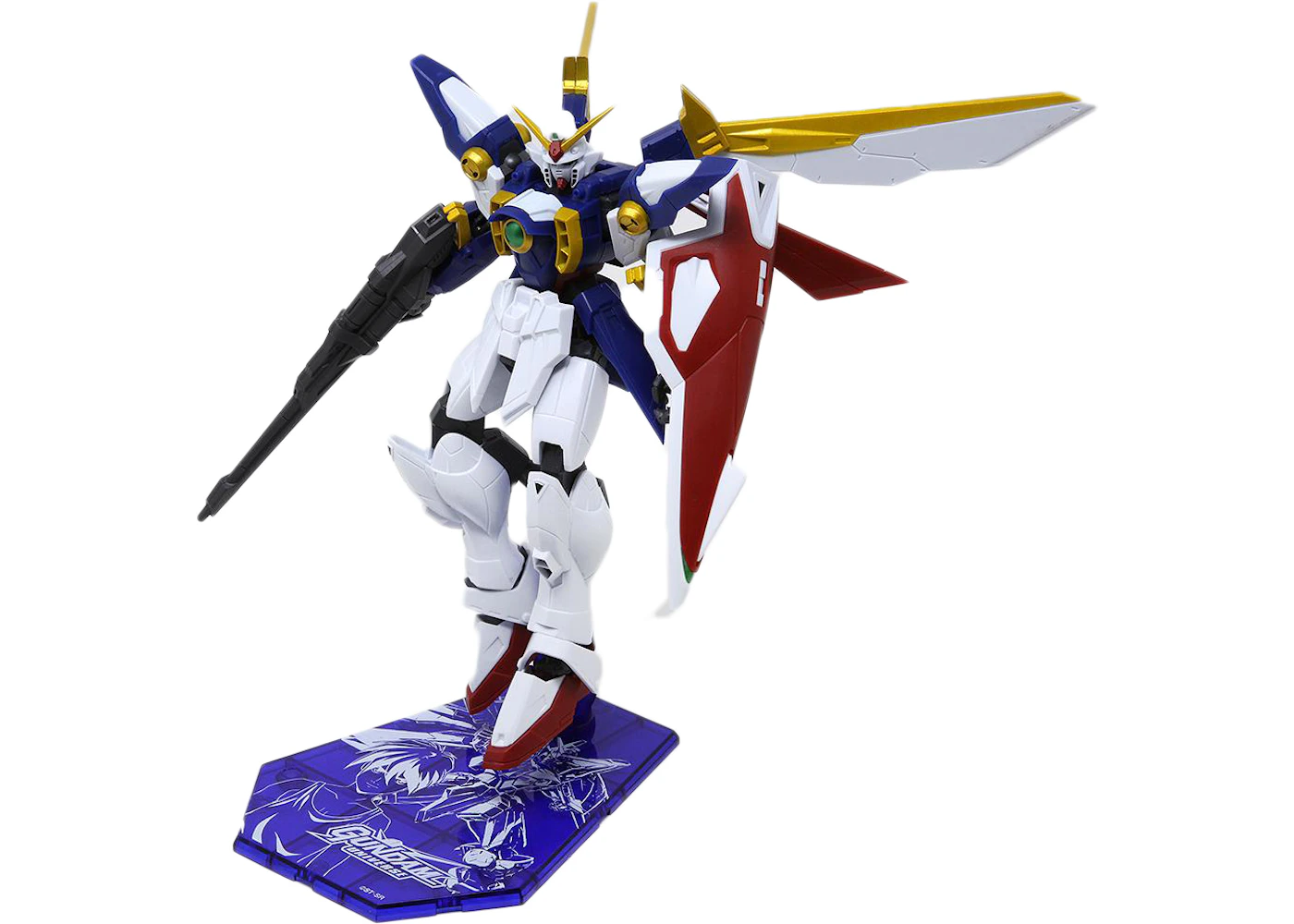 Bandai Gundam Universe Gu 02 Xxxg 01w Wing Gundam Action Figure White Navy Bandai Gundam Universe Gu 02 Xxxg 01w Wing Gundam Action Figure White Navy