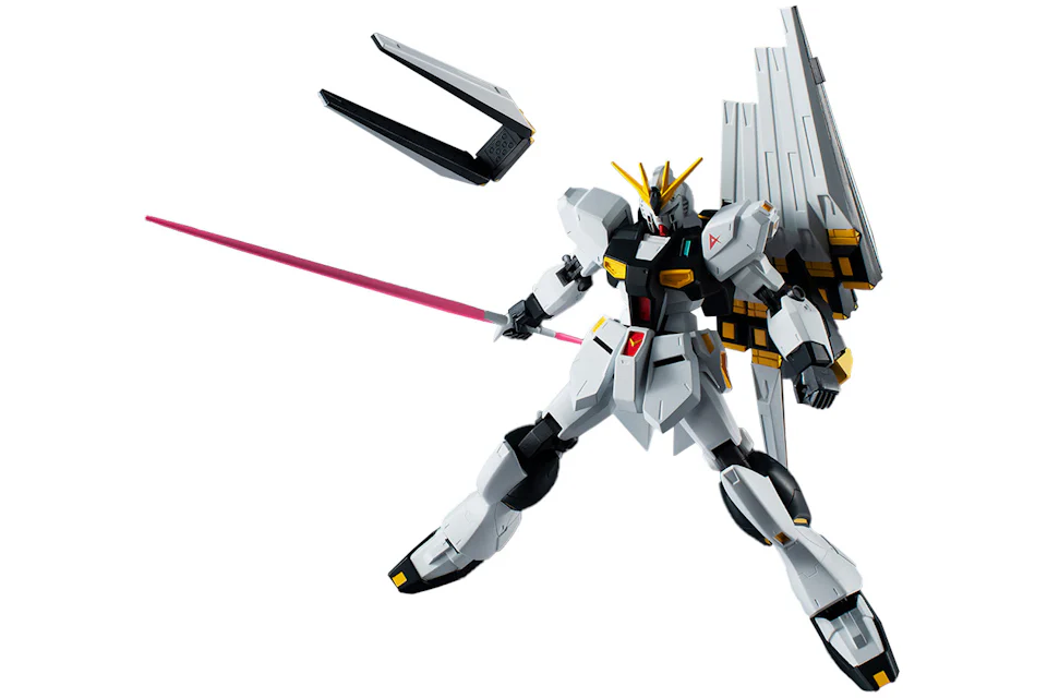 Bandai Gundam Universe Mobile Suit Gundam Char's Counterattack RX-93 v Gundam Action Figure White