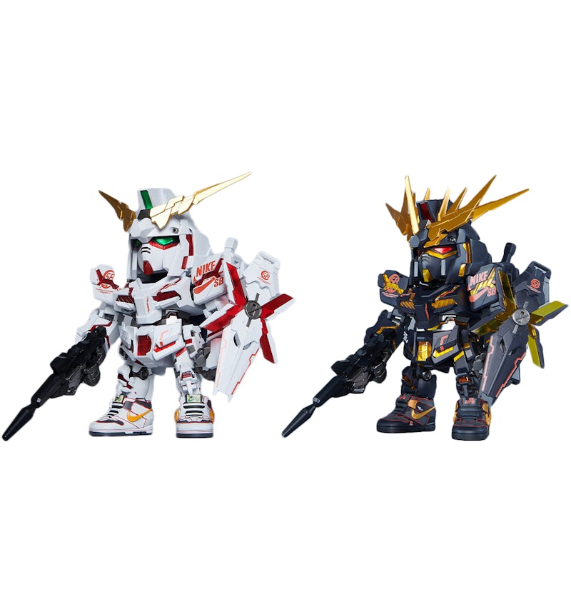 Bandai Gundam x Nike SB Unicorn Action Figure Set FW21 US