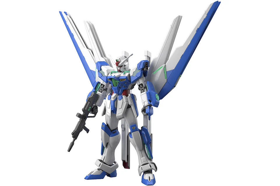 Bandai HG 1/144 Scale Gundam Helios Model Kit White & Blue