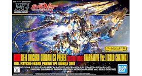 Bandai HGUC 1/144 Unicorn Gundam Phenex Gold Coating (Narrative) Model Kit Action Figure