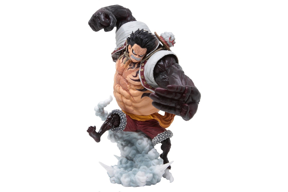 Bandai Ichiban Kuji One Piece Luffy Gear 4 Boundman Battle Memories Action Figure Tan Bandai Ichiban Kuji One Piece Luffy Gear 4 Boundman Battle Memories Action Figure Tan