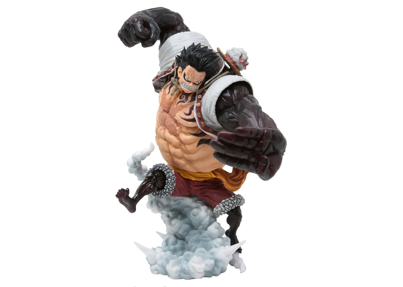 Bandai Ichiban Kuji One Piece Luffy Gear 4 Boundman Battle Memories Action Figure Tan Bandai Ichiban Kuji One Piece Luffy Gear 4 Boundman Battle Memories Action Figure Tan