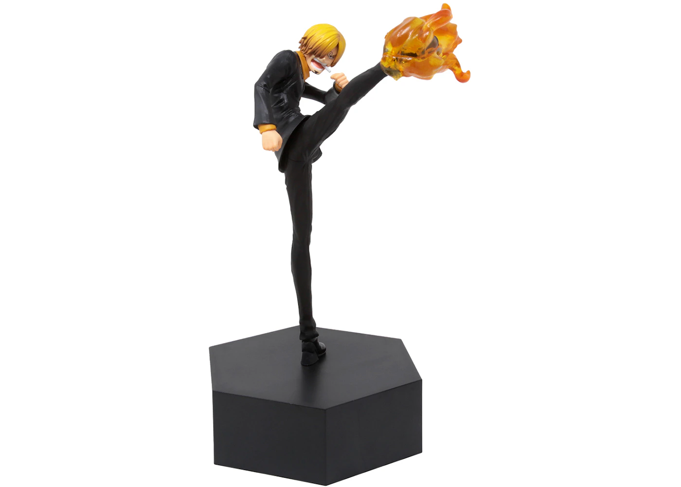 Bandai Ichiban Kuji One Piece Sanji Battle Memories Action Figure Black Bandai Ichiban Kuji One Piece Sanji Battle Memories Action Figure Black