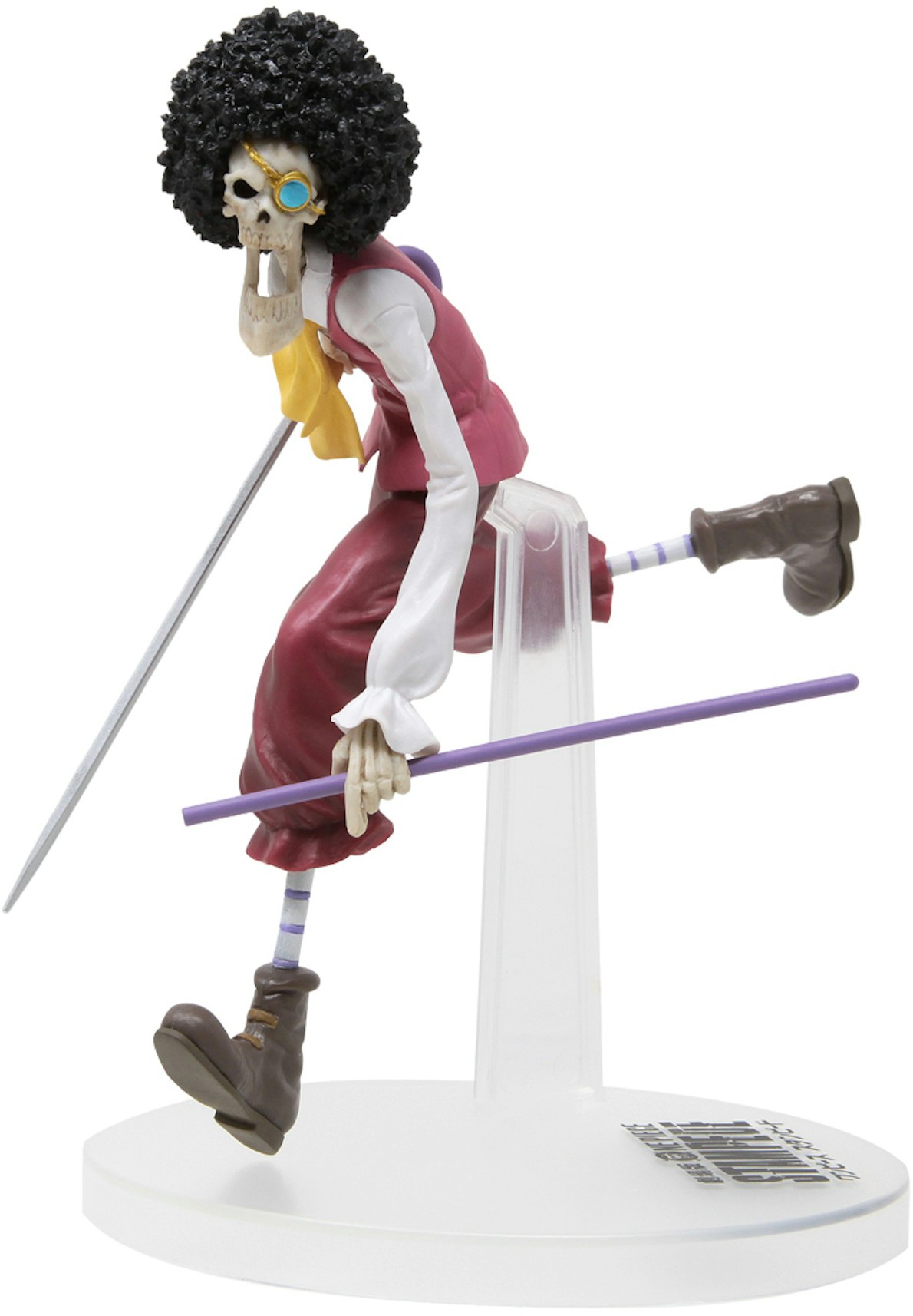 llenar doblado estómago Banpresto Ichiban Kuji One Piece Stampede Brook Action Figure Pink - US