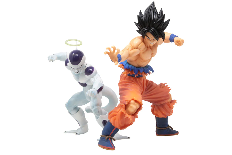 Bandai Ichibansho Dragon Ball Vs Omnibus Z Son Goku And Frieza Action Figure Multi