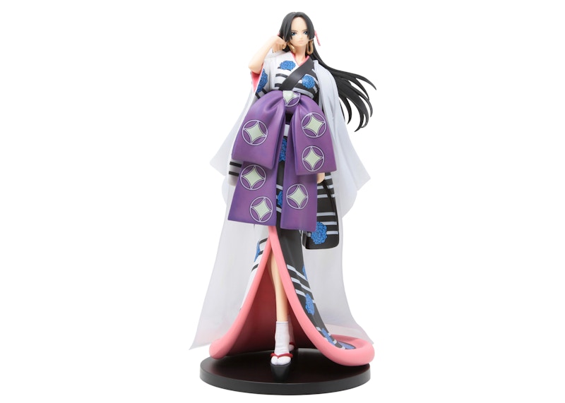 Bandai Ichibansho One Piece Hana Boa Hancock Action Figure White Purple