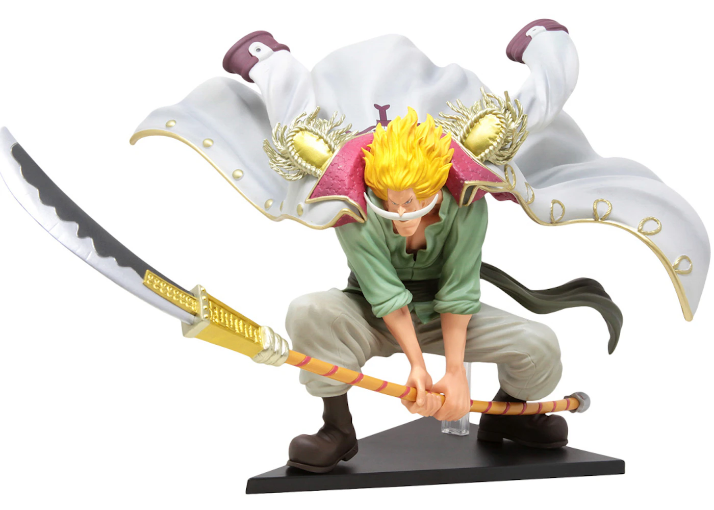Bandai Ichibansho One Piece Legends Over Time Edward Newgate Action Figure Green White Gb Bandai Ichibansho One Piece Legends Over Time Edward Newgate Action Figure Green White Gb