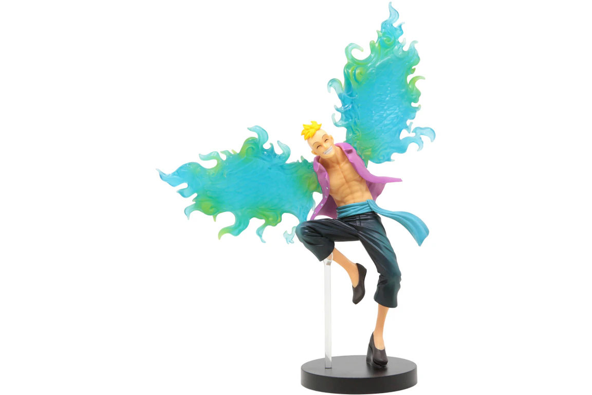 Bandai Ichibansho One Piece Legends Over Time Marco Action Figure Teal