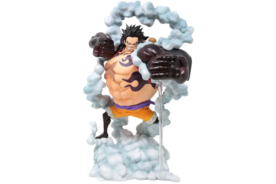 Bandai Ichibansho One Piece Wano Country Third Act Monkey D. Luffy Figure White