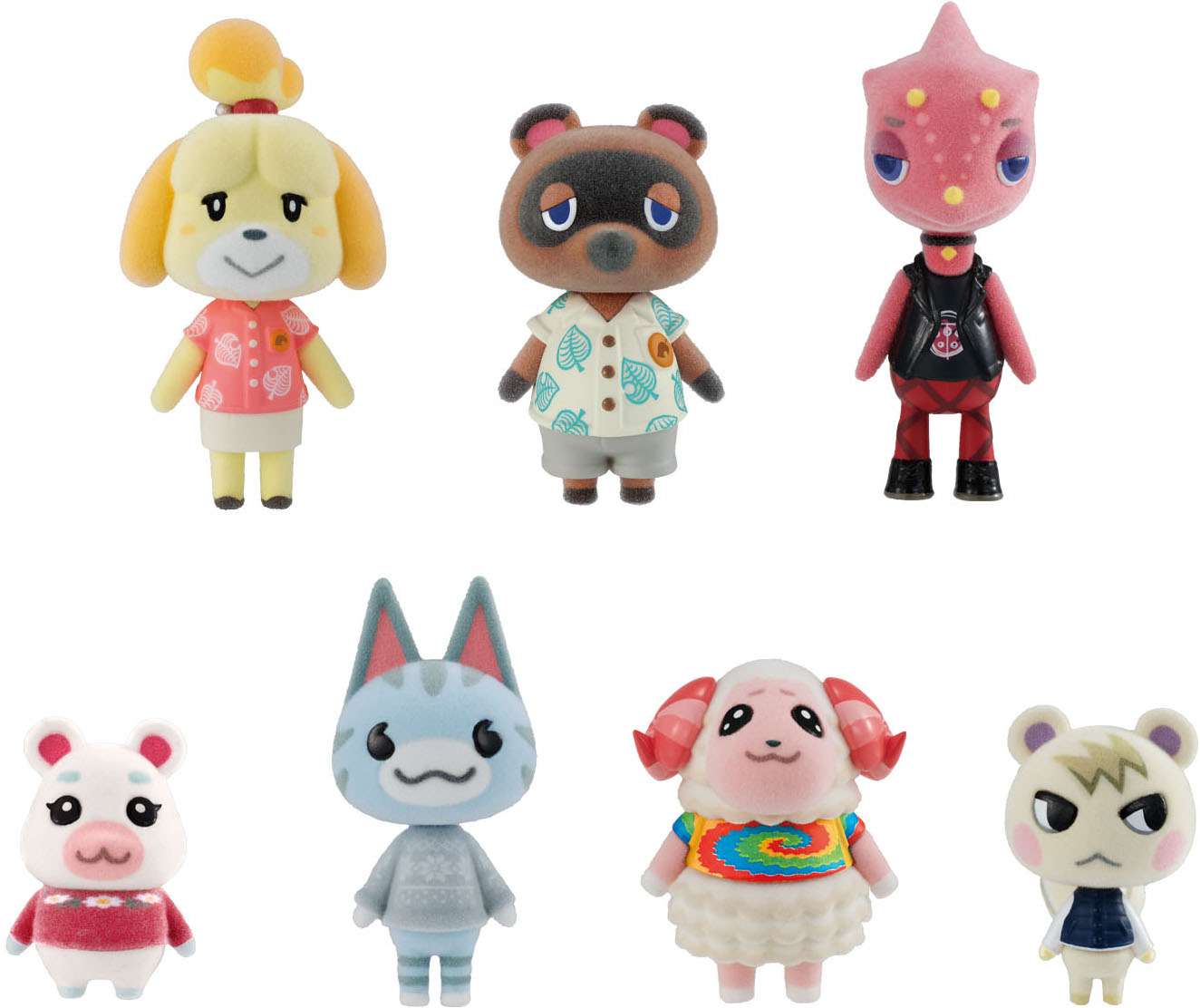 Bandai Japan Animal Crossing Tomodachi Doll Villager Collection 