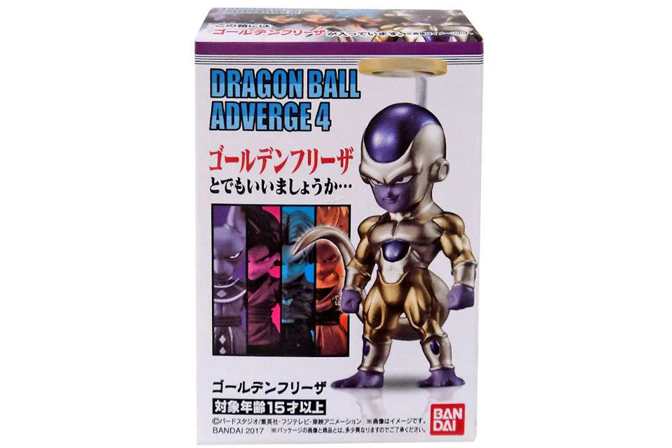 Bandai Japan Dragon Ball Adverge Volume 4 Golden Frieza Mini Figure