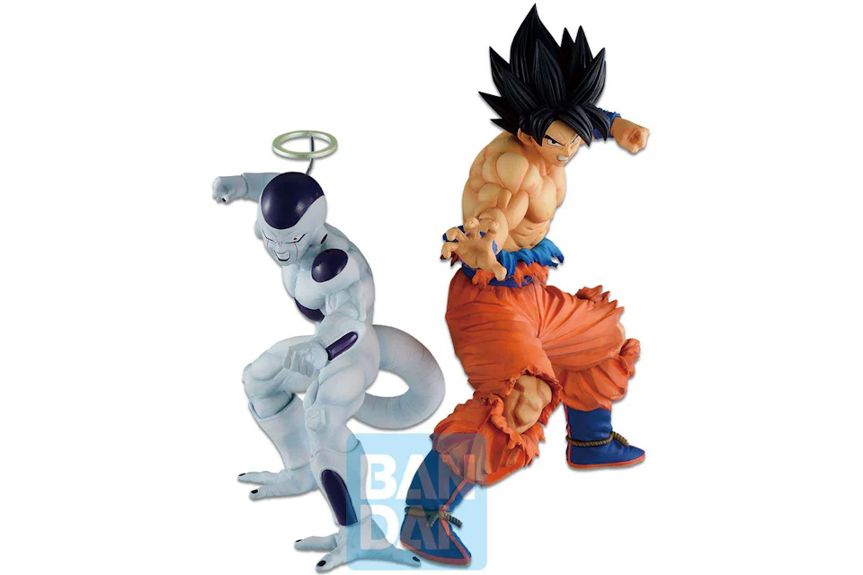 Bandai Japan Dragon Ball Ichiban Son Goku & Frieza Vs Omnibus Z Collectible PVC Figure