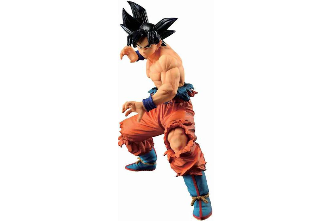 Bandai Japan Dragon Ball Ichiban Son Goku Ultra Instinct Sign Ultimate Version Collectible PVC Figure