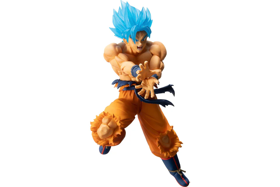 Bandai Japan Dragon Ball Ichiban Super Saiyan God SS Son Goku Collectible PVC Figure