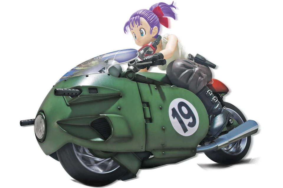 Bandai Japan Dragon Ball-Rise Mechanics Bulma's Variable No.19 Bike Model Kit Figure