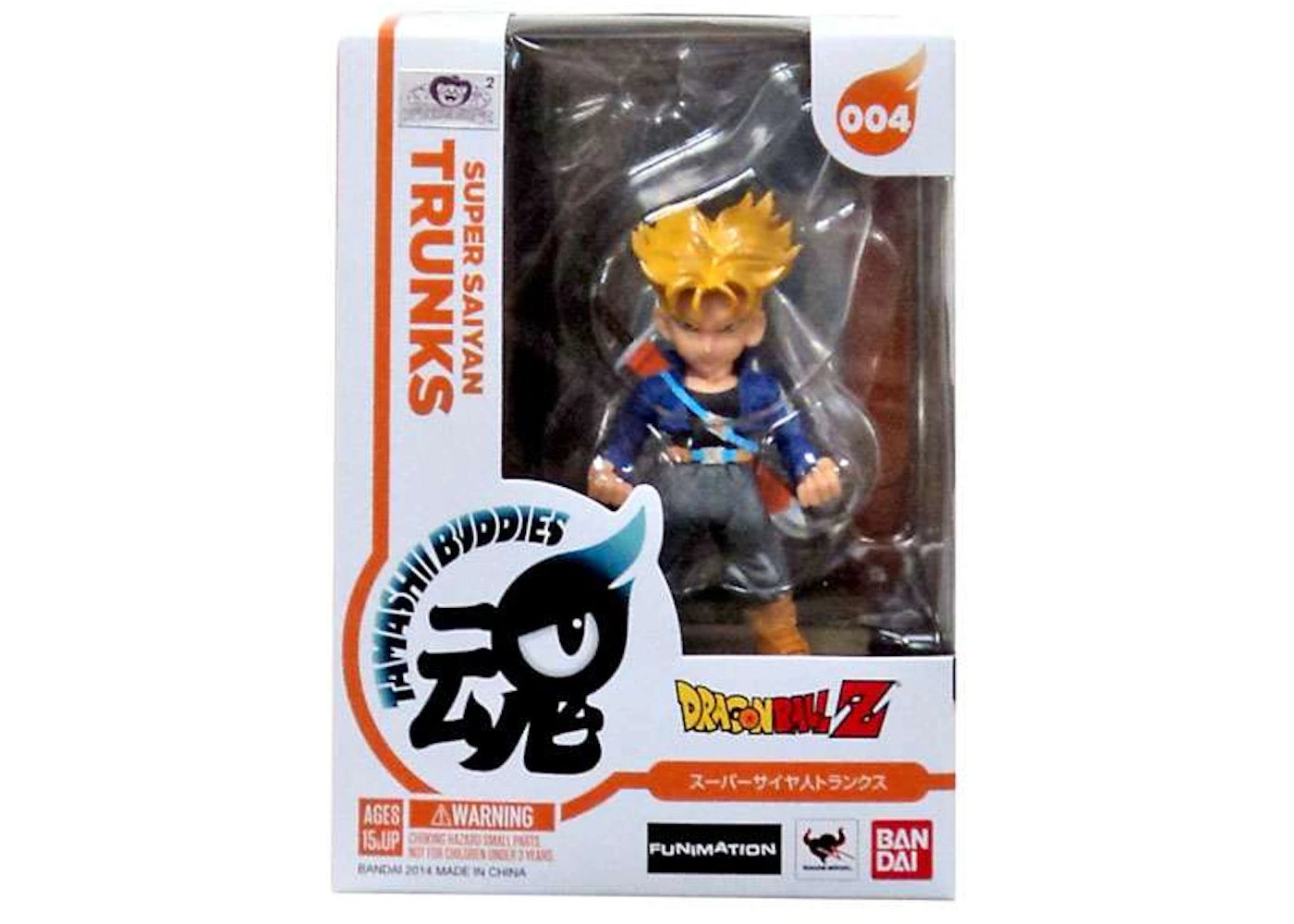 Bandai Japan Dragon Ball Z Tamashii Buddies Super Saiyan Trunks Figure - KR