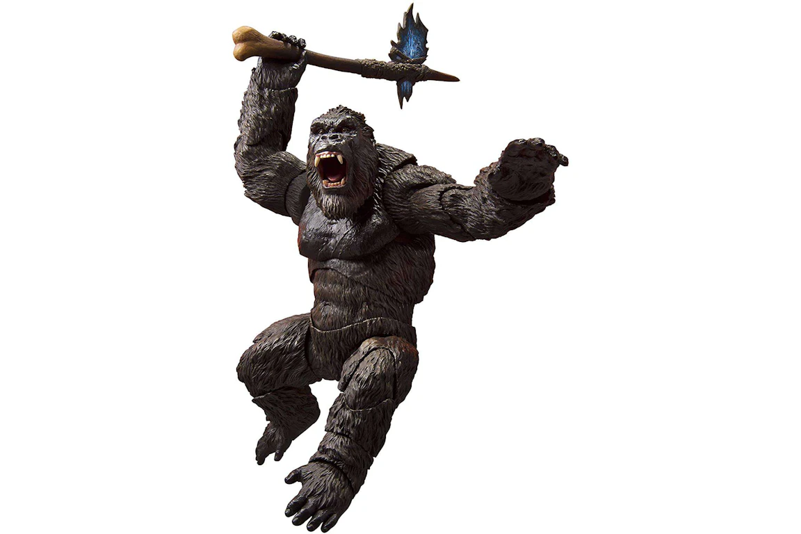 Bandai Japan Godzilla Vs Kong S.H. Monsterarts King Kong Godzilla Vs Kong Action Figure