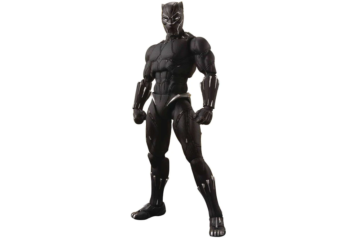 Bandai Japan Marvel S.H. Figuarts Black Panther Tamashii Effect Rock Action Figure